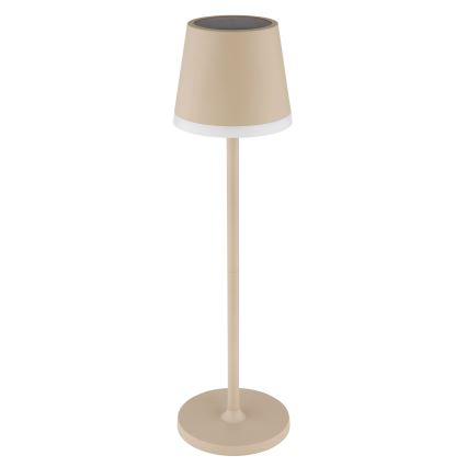 Globo - LED Napelemes lámpa LED/0,6W/3V 3000K IP44 bézs