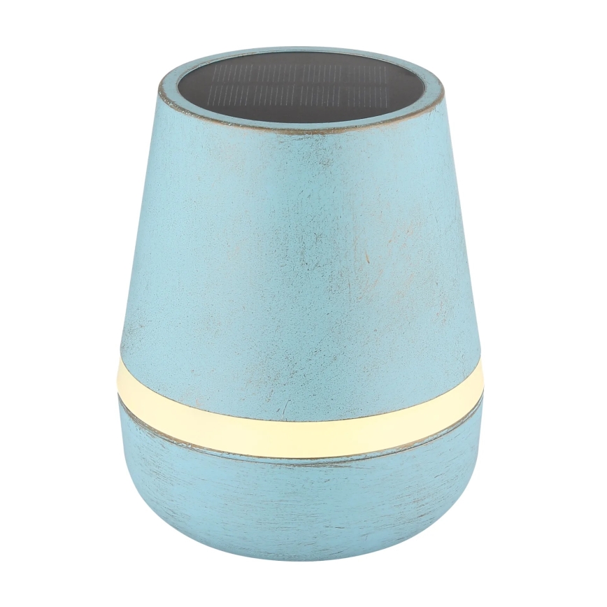 Globo - LED napelemes lámpa 10xLED/0,06W/3V IP44 800 mAh kék