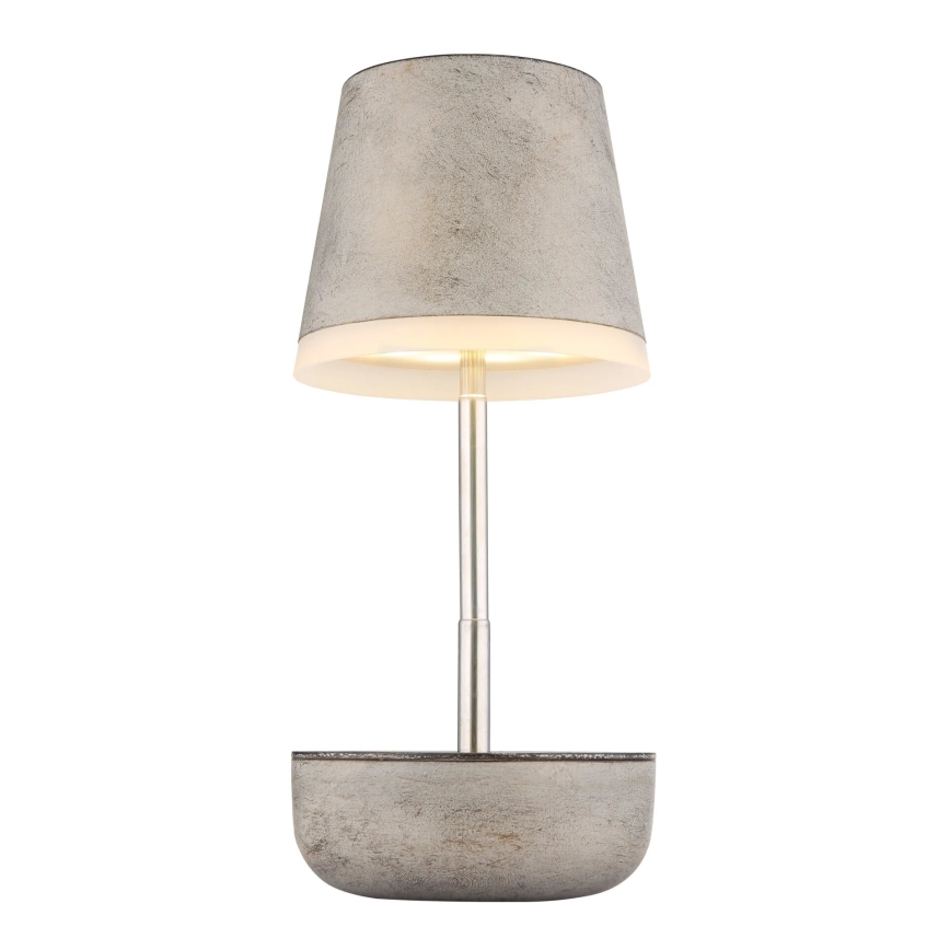 Globo - LED napelemes lámpa 10xLED/0,06W/3V IP44 800 mAh szürke