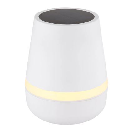 Globo - LED napelemes lámpa 10xLED/0,06W/3V IP44 800 mAh fehér