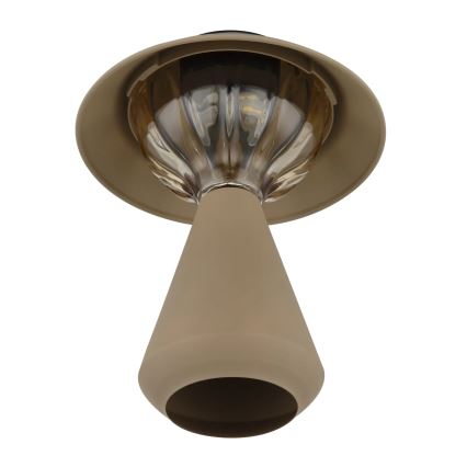 Globo - LED napelemes lámpa 10xLED/0,06W/1,2V IP44 600 mAh barna