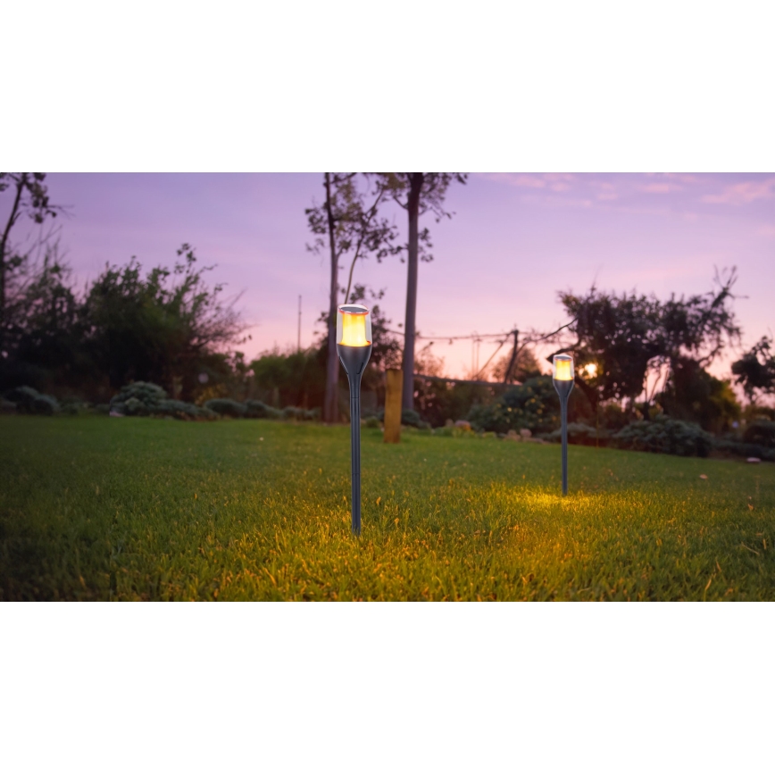Globo - LED Napelemes lámpa LED/2,4W/3V 1600K IP44