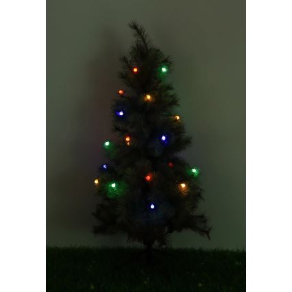 Globo - LED napelemes fényfüzér 20xLED/1,2V IP44 300 mAh 5,8 m