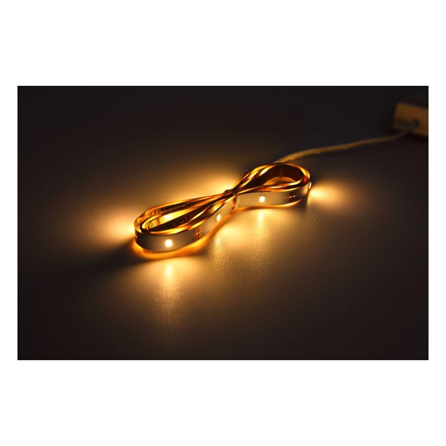 Globo - LED szalag érzékelővel LED/1,5W/6V 4xAAA 3000K 1,5 m