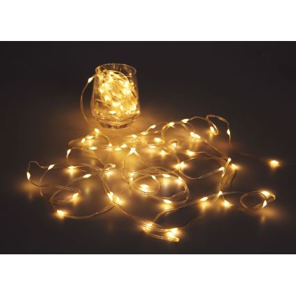 Globo - LED szalag 50xLED/0,06W/5V 5 m 8 funkcióval