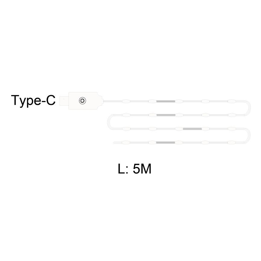 Globo - LED RGB szalag 50xLED/0,06W/5V 5 m 27 funkcióval