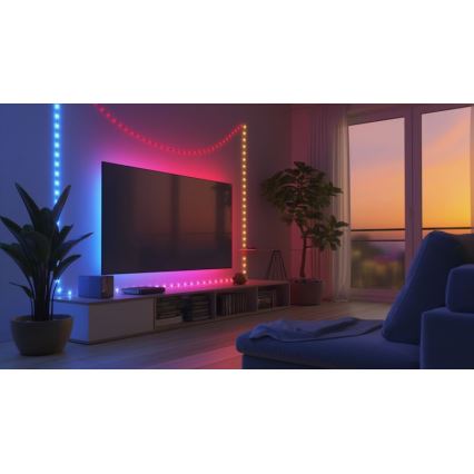 Globo - LED RGB szalag 100xLED/0,06W/5V 10 m 27 funkcióval