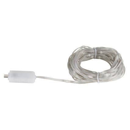 Globo - LED RGB szalag 100xLED/0,06W/5V 10 m 27 funkcióval