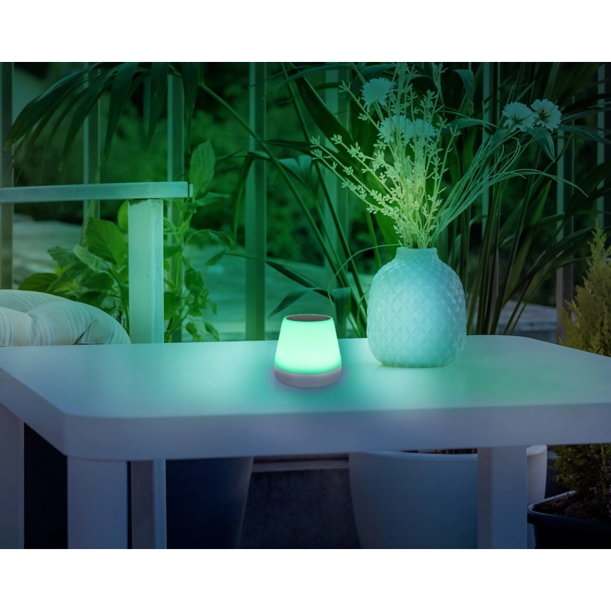 Globo - LED RGB napelemes lámpa LED/0,2W/3,7V IP44 1200 mAh