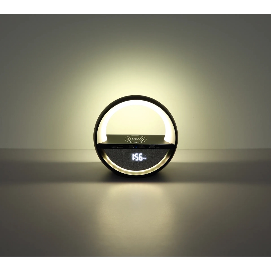 Globo - LED RGB érintésvezérléses tölthető asztali lámpa hangszóróval LED/3,5W/5V 1800 mAh