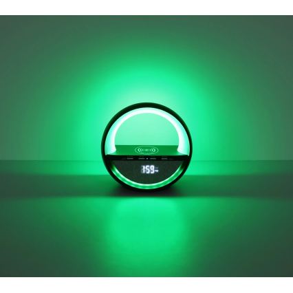 Globo - LED RGB érintésvezérléses tölthető asztali lámpa hangszóróval LED/3,5W/5V 1800 mAh