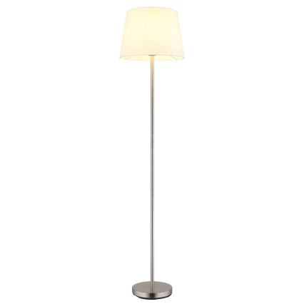 Globo - Állólámpa 1xE27/40W/230V fehér/matt króm