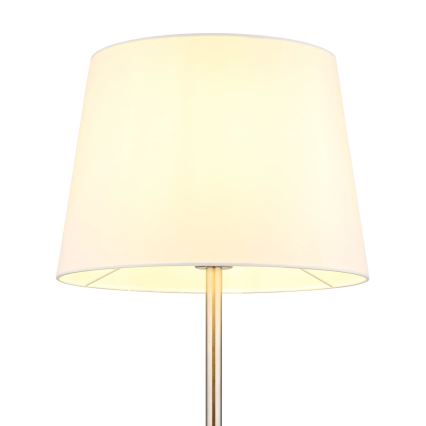 Globo - Állólámpa 1xE27/40W/230V fehér/matt króm