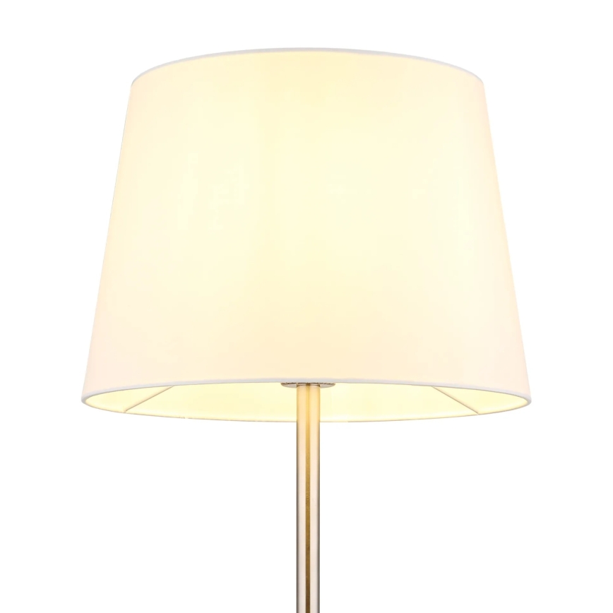 Globo - Állólámpa 1xE27/40W/230V fehér/matt króm