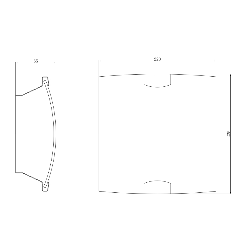 Globo - Fali lámpa 1xE27/60W/230V