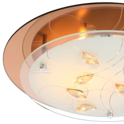 Globo 40413-2 - Mennyezeti lámpa AYANA 2xE27/40W/230V