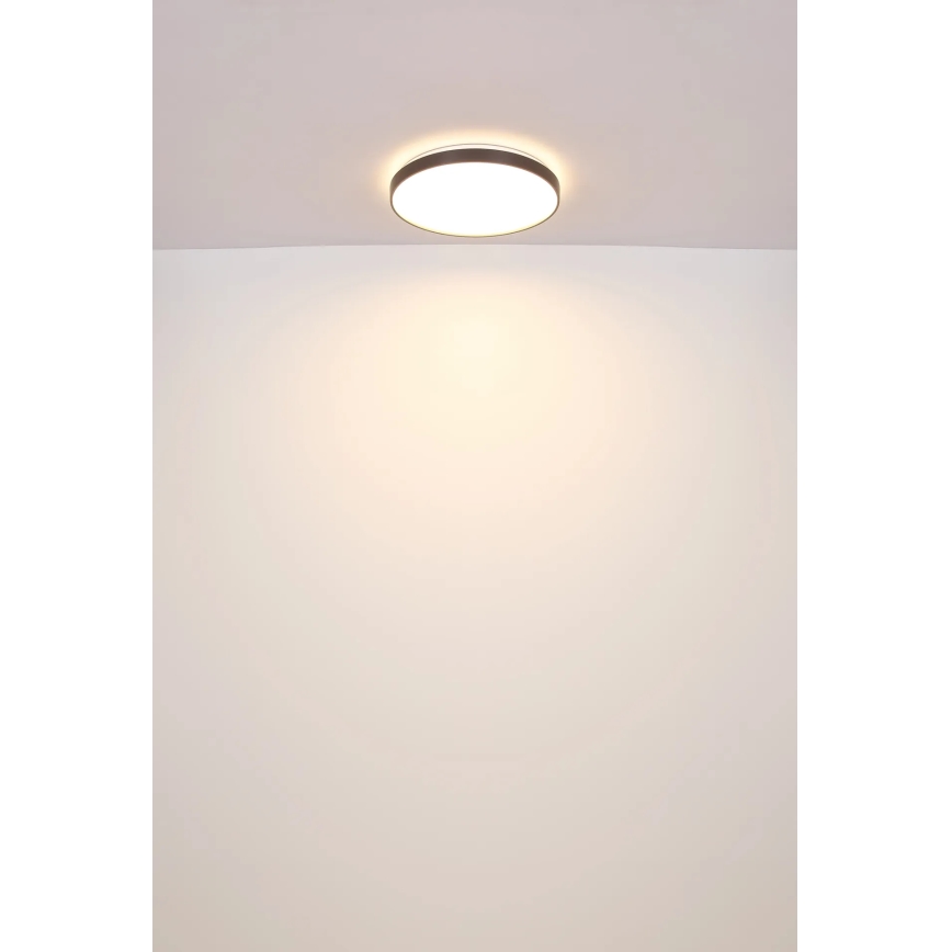 Globo - LED Mennyezeti lámpa LED/24W/230V átm. 48 cm antracit