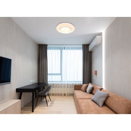 Globo - LED dimmelhető mennyezeti lámpa LED/24W/230V 2700-6500K + távirányító