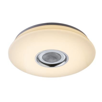 Globo - LED RGB dimmelhető lámpa hangszóróval LED/18W/230V + LED/6W/230V 2700-6500K + távirányítóval