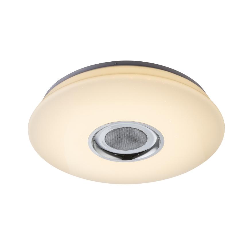 Globo - LED RGB dimmelhető lámpa hangszóróval LED/18W/230V + LED/6W/230V 2700-6500K + távirányítóval