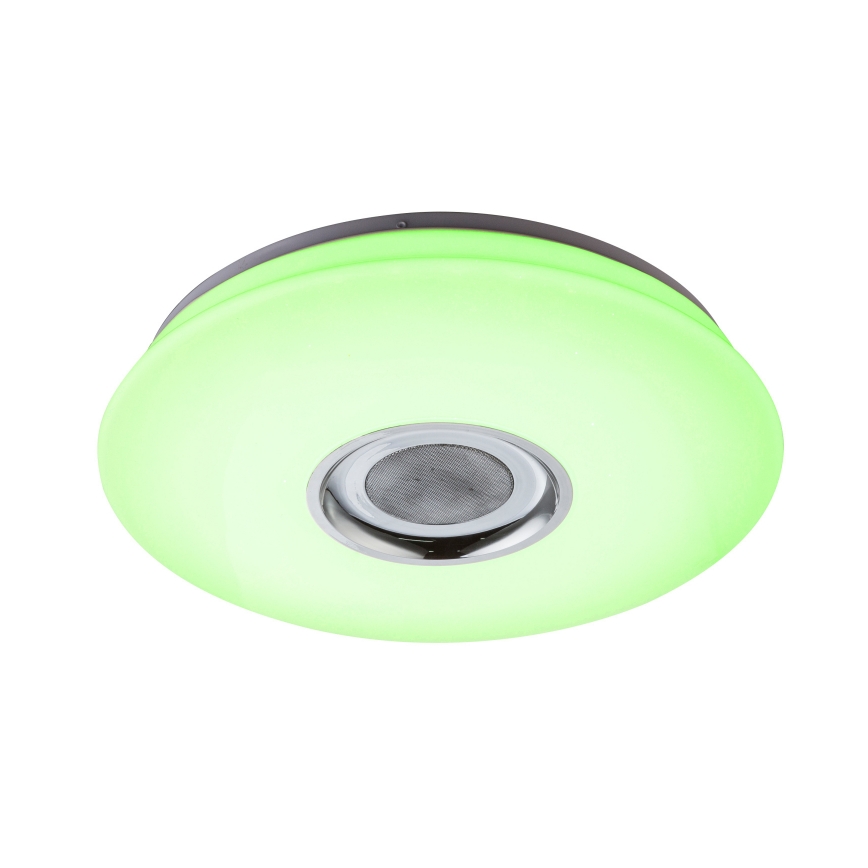 Globo - LED RGB dimmelhető lámpa hangszóróval LED/18W/230V + LED/6W/230V 2700-6500K + távirányítóval