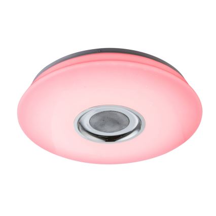 Globo - LED RGB dimmelhető lámpa hangszóróval LED/18W/230V + LED/6W/230V 2700-6500K + távirányítóval