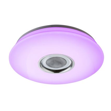 Globo - LED RGB dimmelhető lámpa hangszóróval LED/18W/230V + LED/6W/230V 2700-6500K + távirányítóval