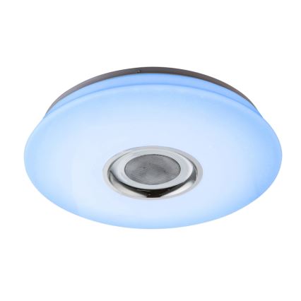 Globo - LED RGB dimmelhető lámpa hangszóróval LED/18W/230V + LED/6W/230V 2700-6500K + távirányítóval