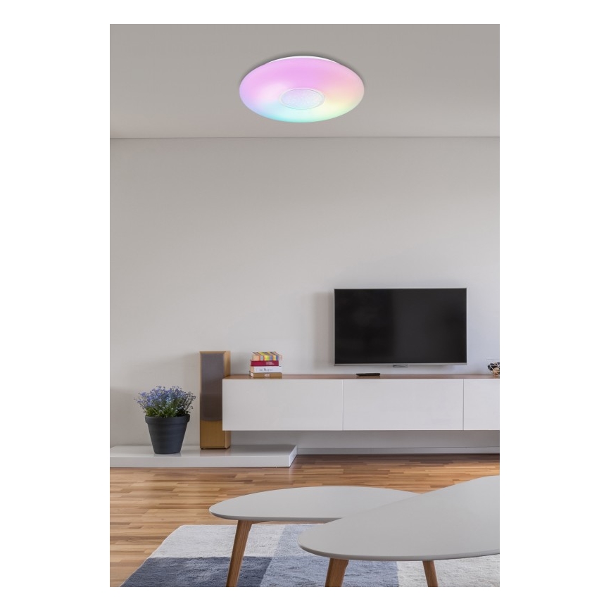 Globo - RGBW Dimmelhető mennyezeti lámpa LED/24W/230V 3000-6500K + távirányítás