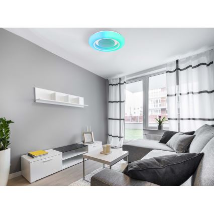 Globo - RGBW Dimmelhető mennyezeti lámpa LED/18W/230V 2700-6500K + távirányítás