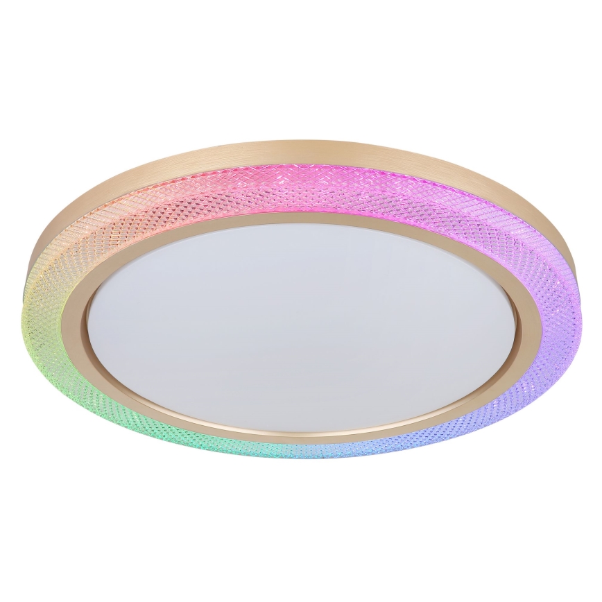 Globo - LED RGBW állítható fényerejű mennyezeti lámpa LED/20W/230V 2700-6500K + távirányító