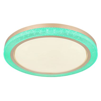 Globo - LED RGBW állítható fényerejű mennyezeti lámpa LED/20W/230V 2700-6500K + távirányító