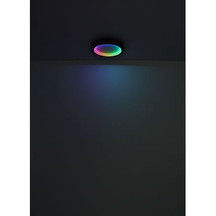 Globo - LED RGBW állítható fényerejű mennyezeti lámpa LED/24W/230V 2700-6000K + távirányító