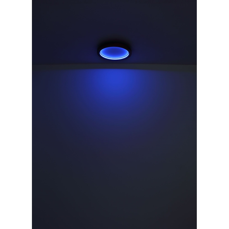 Globo - LED RGBW állítható fényerejű mennyezeti lámpa LED/24W/230V 2700-6000K + távirányító