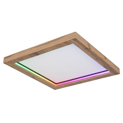 Globo - LED RGBW állítható fényerejű mennyezeti lámpa LED/24W/230V 2700-6000K + távirányító