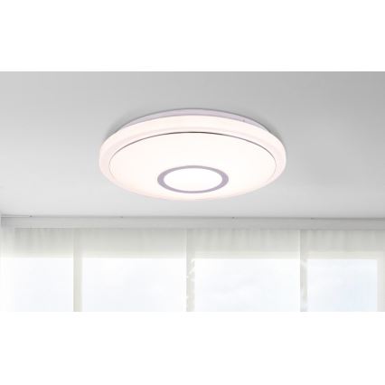 Globo - LED RGBW dimmelhető mennyezeti lámpa LED/16W/230V 2700-6500K WiFi Tuya + távirányító
