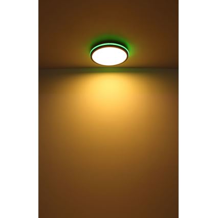Globo - LED RGBW Dimmelhető mennyezeti lámpa LED/40W/230V 2700-6500K + távirányítás