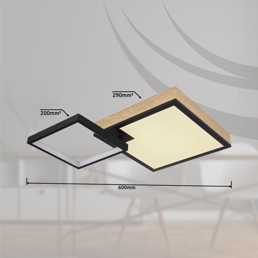 Globo - LED RGBW dimmelhető lámpatest LED/21W/230V + LED/3W 2700-6500K + távirányító