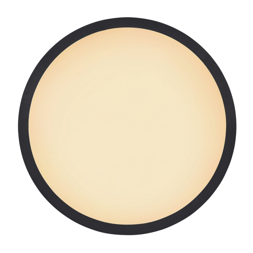 Globo - LED dimmelhető fürdőszobai lámpa LED/24W/230V átm. 42 cm IP44 fekete