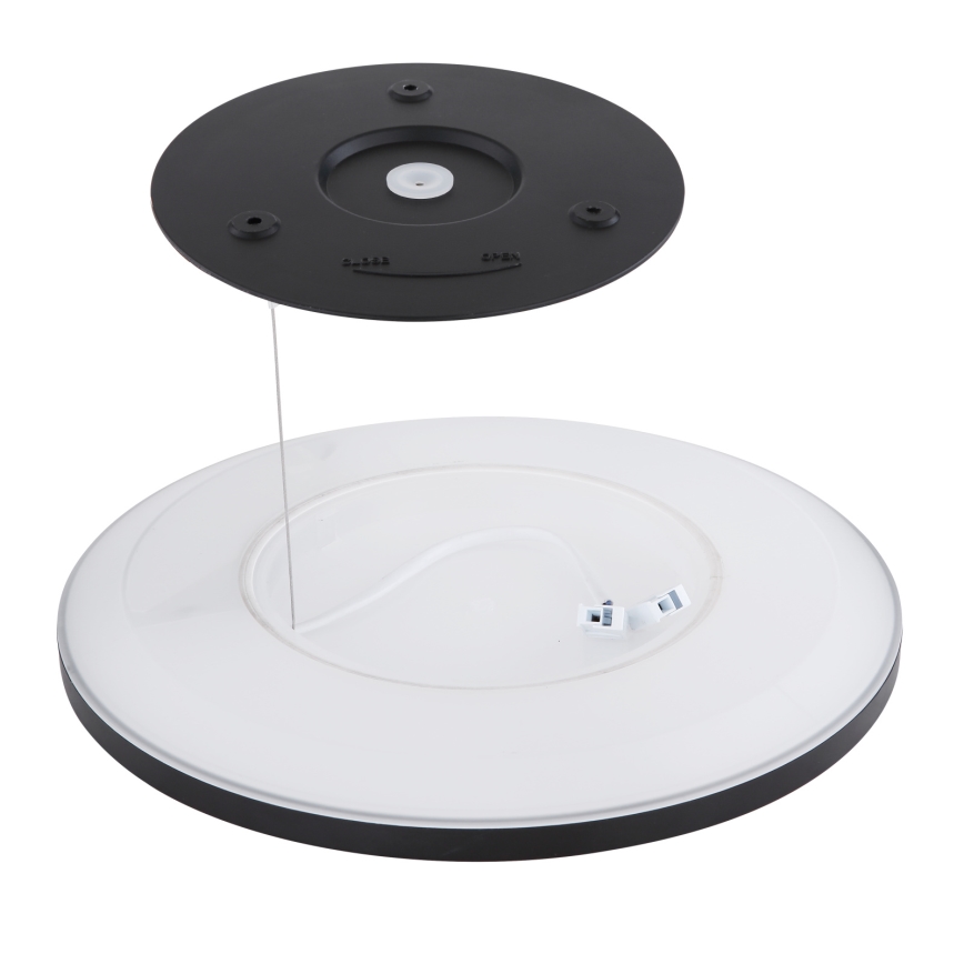 Globo - LED dimmelhető fürdőszobai lámpa LED/24W/230V átm. 42 cm IP44 fekete