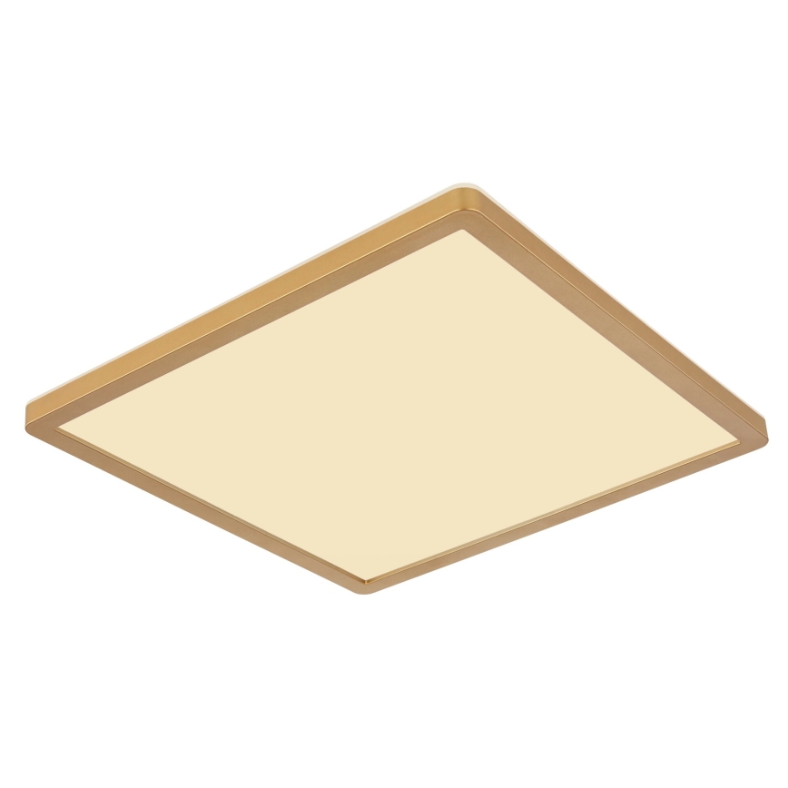 Globo - LED dimmelhető fürdőszobai lámpa LED/18W/230V 3000K IP44 29,4x29,4 cm réz