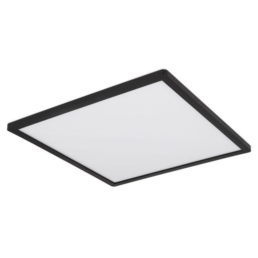 Globo - LED állítható fényerejű fürdőszobai mennyezeti lámpa LED/24W/230V 42x42 cm IP44 fekete