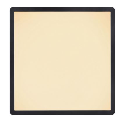 Globo - LED állítható fényerejű fürdőszobai mennyezeti lámpa LED/24W/230V 42x42 cm IP44 fekete