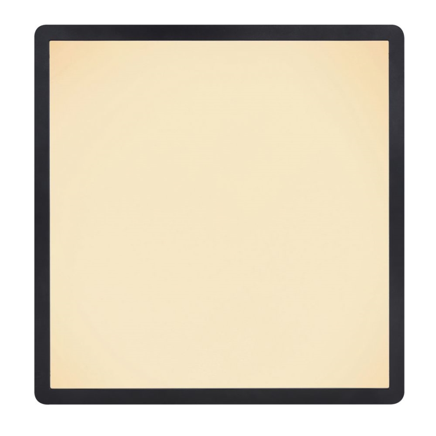 Globo - LED állítható fényerejű fürdőszobai mennyezeti lámpa LED/24W/230V 42x42 cm IP44 fekete