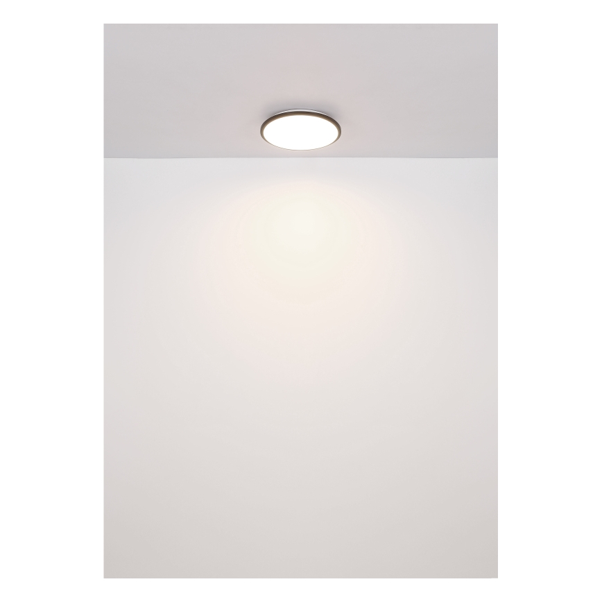 Globo - LED Mennyezeti lámpa LED/18W/230V 4000K átm. 35 cm fekete