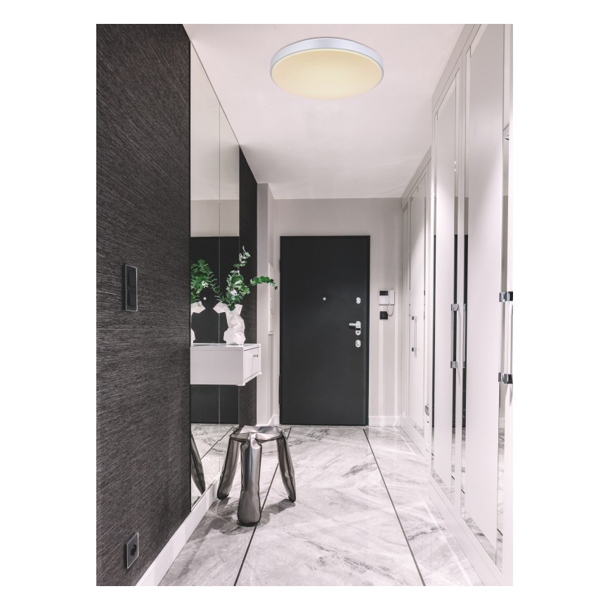 Globo - LED Dimmelhető mennyezeti lámpa LED/18W/230V 2700-6500K + távirányítás