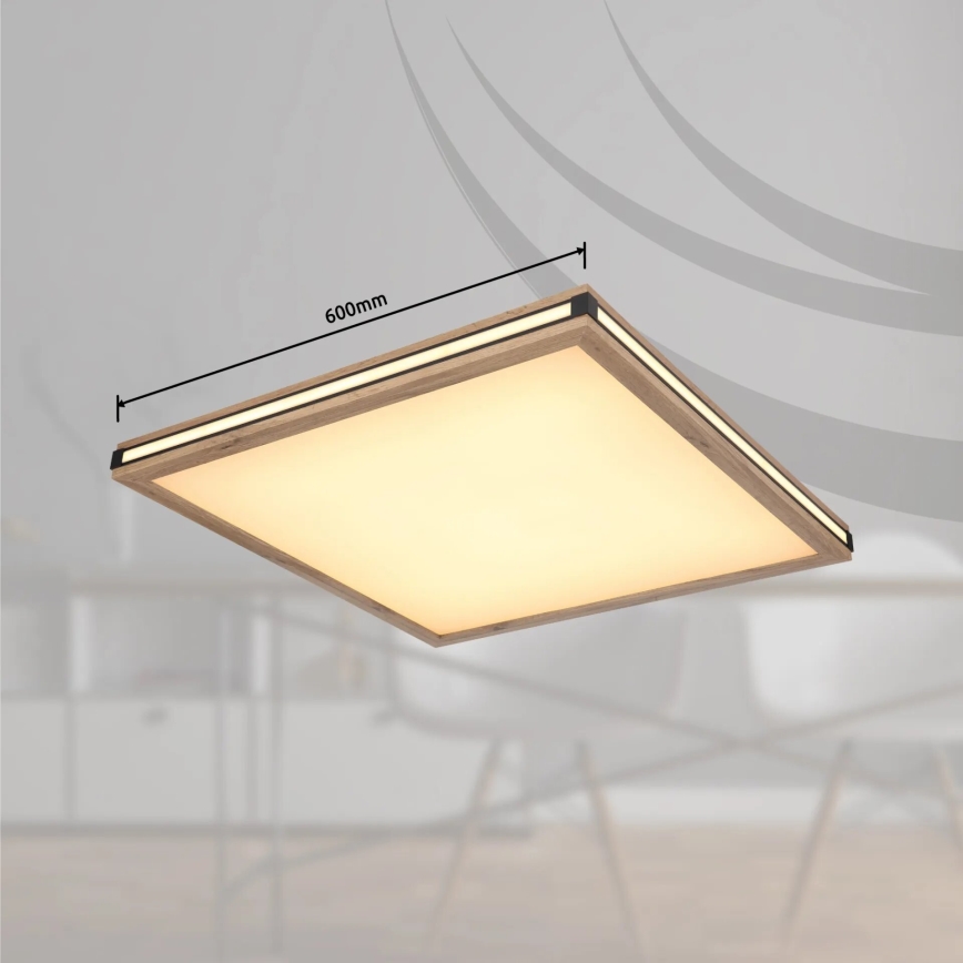 Globo - LED Dimmelhető mennyezeti lámpa LED/36W/230V 3000K 60x60 cm