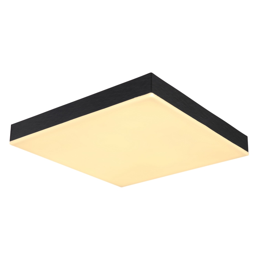 Globo - LED Mennyezeti lámpa LED/18W/230V 30x30 cm fekete