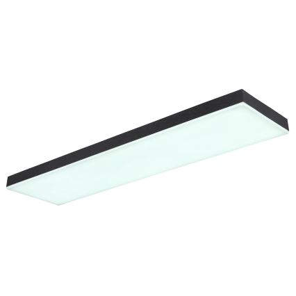 Globo - LED Dimmelhető mennyezeti lámpa LED/24W/230V 2700-6500K fekete + távirányítás