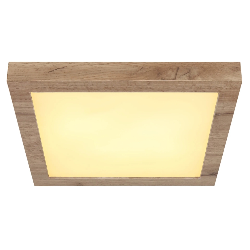 Globo - LED mennyezeti lámpa LED/16W/230V barna